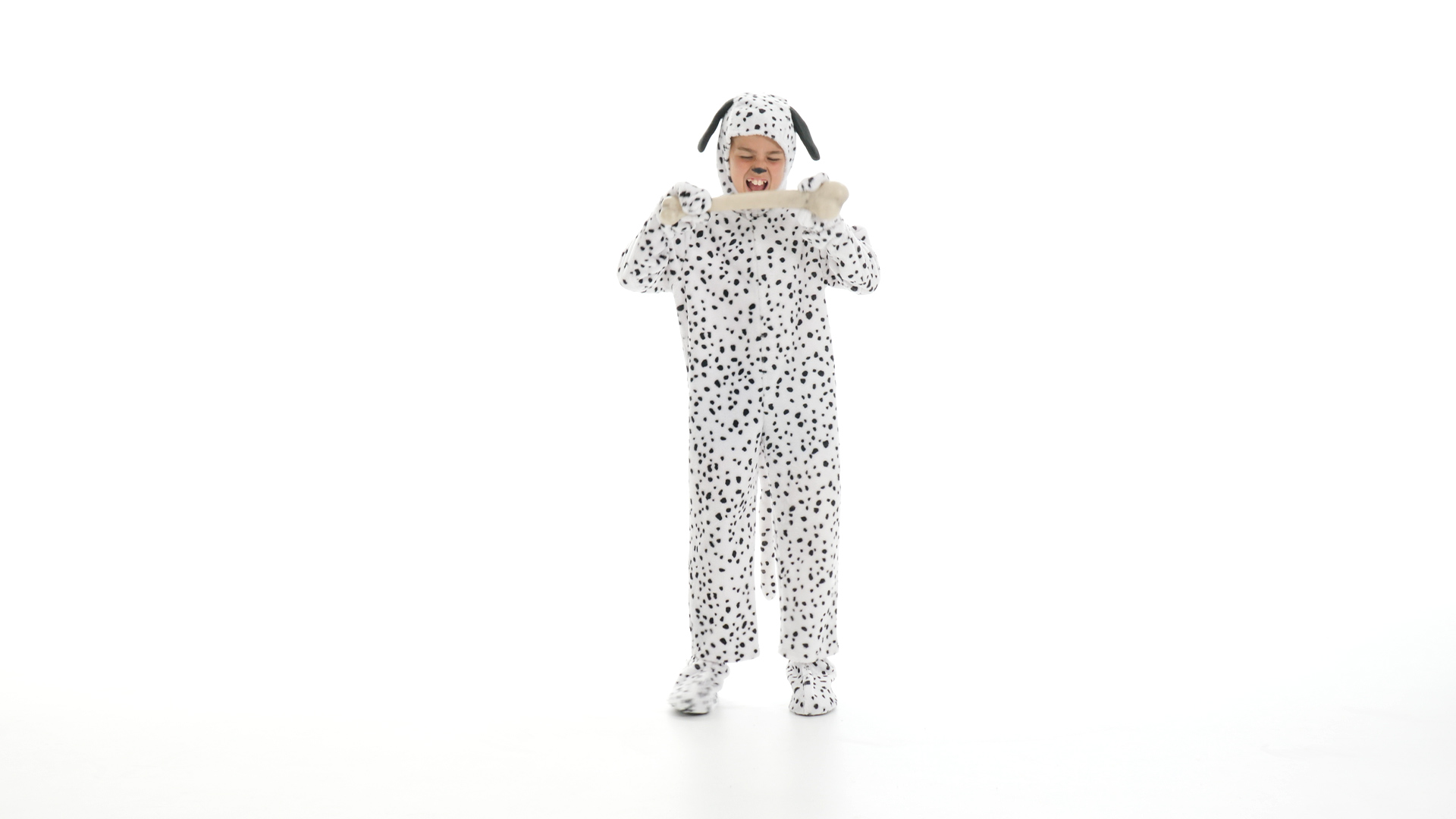 When you wear our Kids Dalmatian Costume, you can say you've been spotted! It's a great look for dog lovers this Halloween.